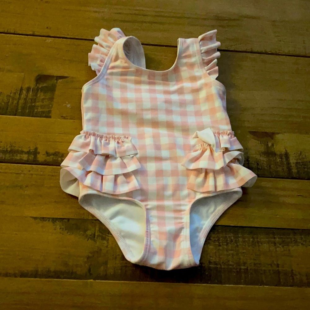 BabyGil Tucker+Tate One Piece Pink plaid